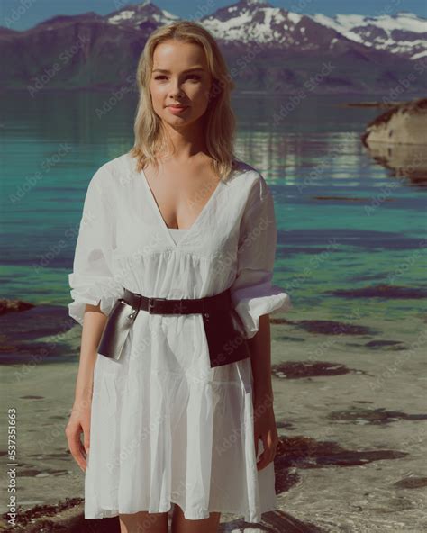 Beautiful Fit Happy Women With Perfect Body On The Beach In Bikini Stock Photo Adobe Stock