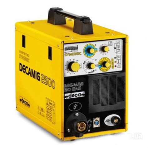 Сварочный полуавтомат инверторного типа DECA MIG 2500 SYNERGIC купить в ...