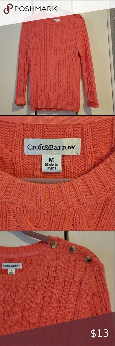 Croft And Barrow Sweater In Sweaters Clothes Design Sweater Shop