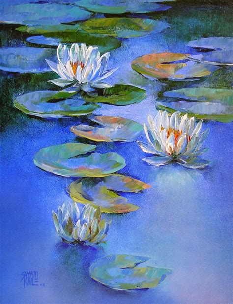 Water Lilies Painting at PaintingValley.com | Explore collection of ...