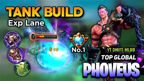 Top 1 Phoveus Supreme Tank Build Phoveus Best Build Top Global