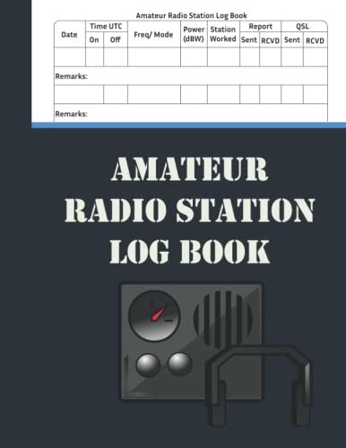 Ham Amateur Radio Station Log Book Ham Radio Log Book Logbook For