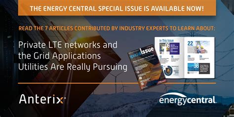 Energy Central Special Issue Where The Rubber Hits The Road Anterix