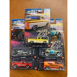 Hot Wheels Silver Series Surfs Up Set 1 64