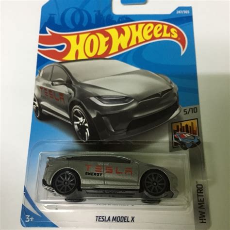 Hot Wheels He Metro Tesla Model X Shopee Malaysia