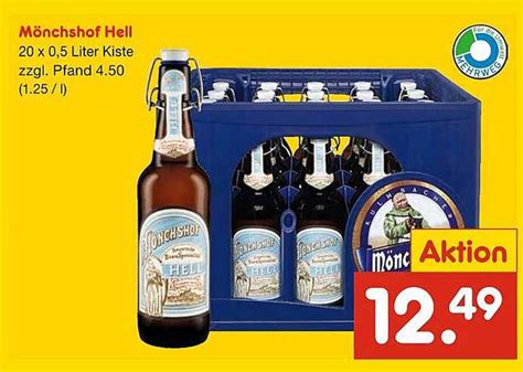 Mönchshof Hell Angebot bei Netto Marken-Discount - 1Prospekte.de