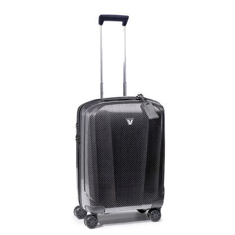Roncato We Are Glam Carry On 55cm Spinner Suitcase 2kg Graphite On