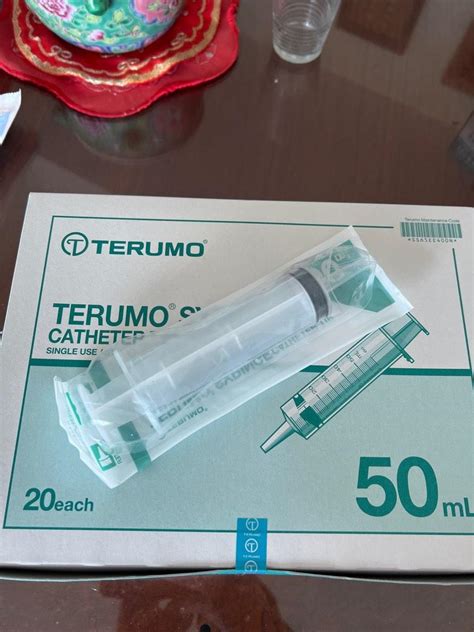 Terumo Syringe Catheter Tip Ml Health Nutrition Medical Supplies