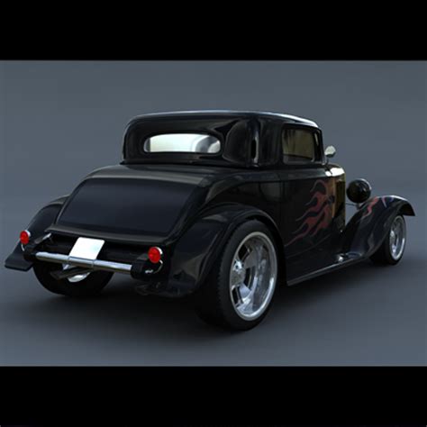 Coupe Hot Rod D Model
