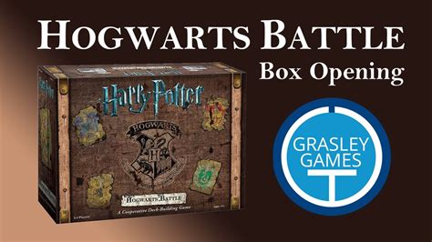 Box Opening Harry Potter Hogwarts Battle Cooperative Deck Building