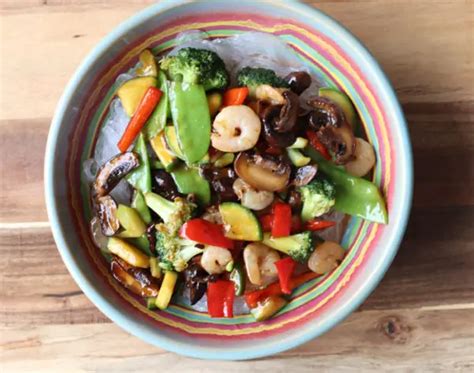 Stir-fry Vegetables with Shrimp - Plant Based Recipes for Toddlers Main