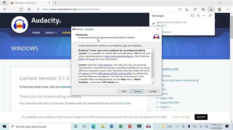 C Mo Descargar E Instalar Audacity Youtube