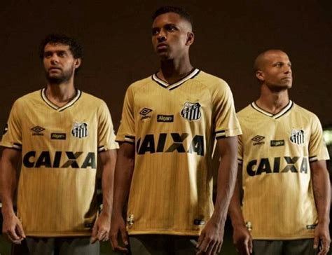 Camisa Santos Dourada