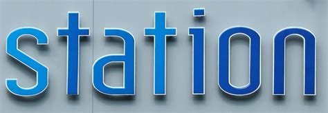 Station Sign Free Stock Photo Public Domain Pictures