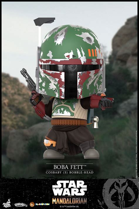 Hot Toys Cosb Star Wars The Mandalorian Boba Fett Cosbaby Bobble Head