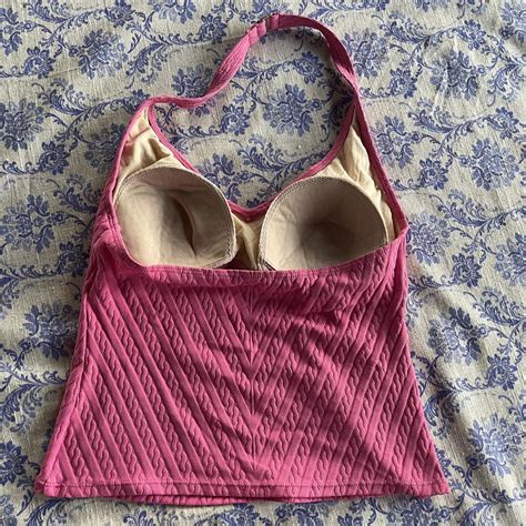 Ralph Lauren Womens Pink Bikini And Tankini Tops Depop