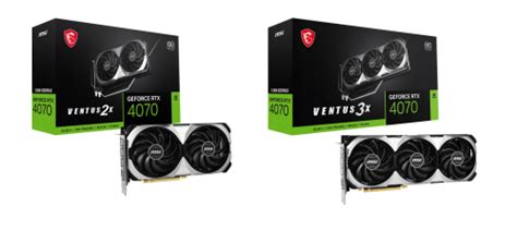 Msi Geforce Rtx Neue Grafikkarten Der Gaming Trio Und Ventus Serien