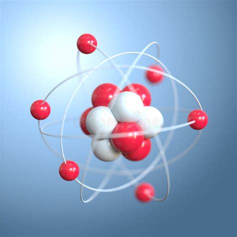 Diagram 3d Model Carbon Atom Carbon Atom Structure 3d