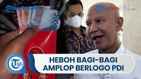 Heboh Bagi Bagi Amplop Berlogo PDI Di Masjid Said Abdullah Saya Tidak