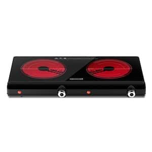 Spt Single Burner In Black Radiant Hot Plate With Temperature Control Rr The Home Depot