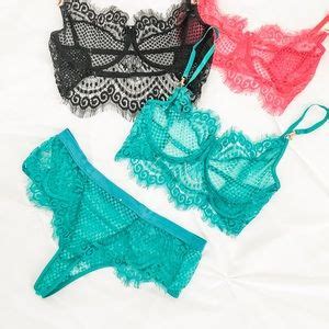 Intimates Sleepwear Classy Floral Lace Robe Pc Lingerie Set Black Poshmark