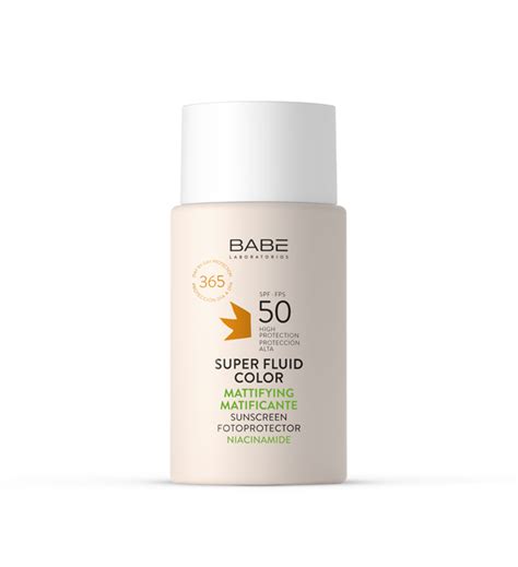Laboratorios BABE Sun Super Fluid Color Matificante SPF 50 50 Ml Cvit Likarije