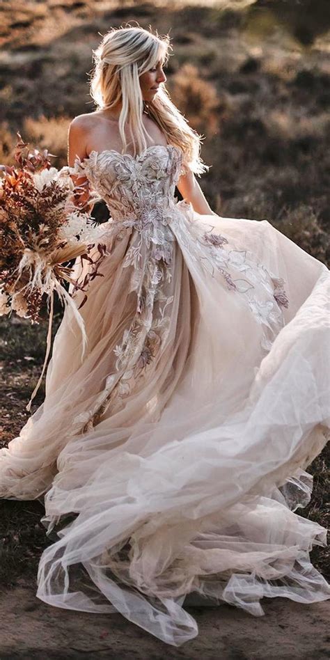 24 Lace Boho Wedding Dresses To Inspire You Wedding Dresses Guide