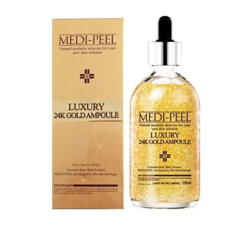 MEDI-PEEL LUXURY 24K GOLD AMPOULE - 100 МL – koreanbeautyhousestore