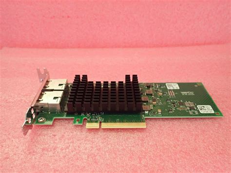 New Dell Intel X710 T2l Dual Port 10gbe Base T Pcie X8 Network Adapter