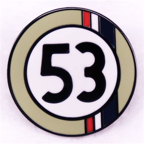 Herbie Love Bug 53 Enamel Pin Distinct Pins