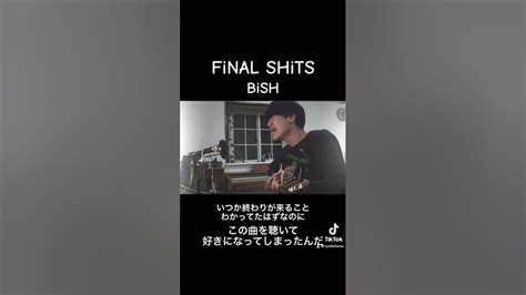 Final Shits／bish Bish Finalshits Bishisover 弾き語り 歌ってみた カバー動画 アコギ