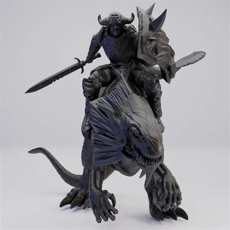 Hot Goblin ドレイクナイト騎乗 ミニチュア ホットゴブリン 竜騎士 TRPG