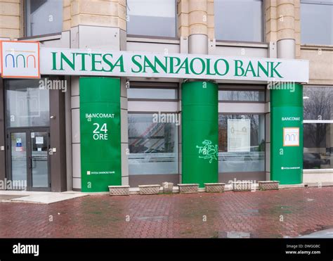 Intesa SanPaolo Bank office in Bucharest, Romania Stock Photo - Alamy