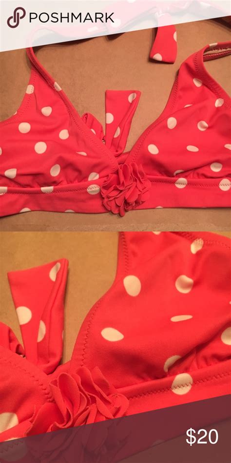 J Crew Polka Dot Bikini She Wore A Itty Bitty Teeny Weenie Pink Polkadot Bikini Awesome