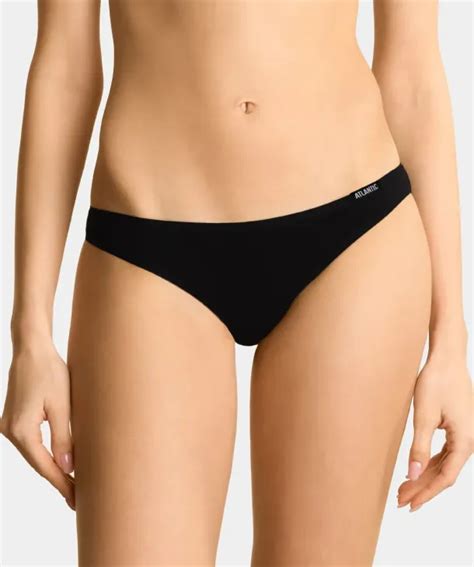 Pack Figi Damskie Mini Bikini Blp Grafitowy Atlantic Pl