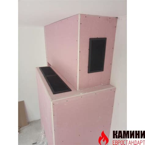 МОДЕРНИ КАМИНИ С НИША И ПЛОТ КАМЪК