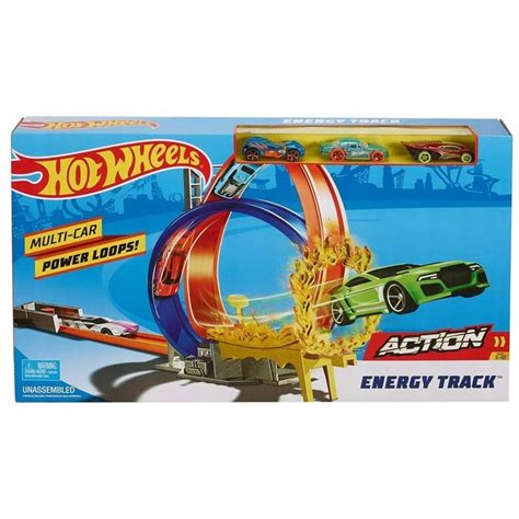 Hot Wheels Energy Track Tor Podwójna Pętla FKV69 7566355098 oficjalne archiwum Allegro