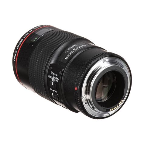Canon EF 100mm F2.8 L Macro IS USM Camera Lens - Digital Bridge