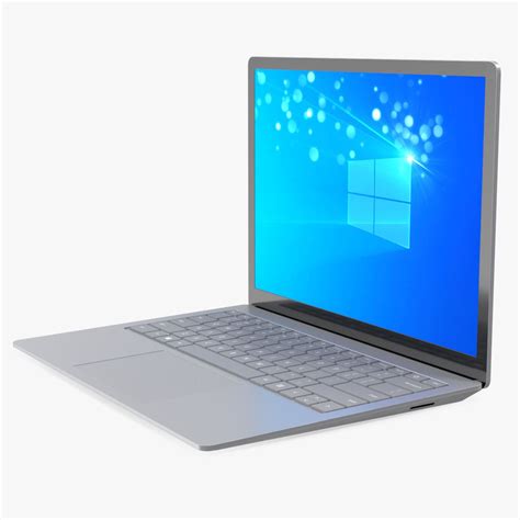Microsoft Surface Laptop 4 13 Inch Platinum 3d Model 59 3ds Blend