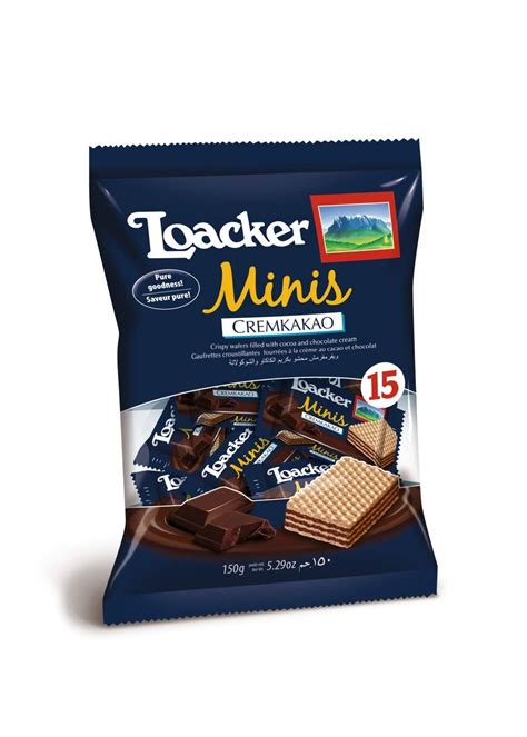 Buy Loacker Minis Cremkakao Cocoa And Chocolate Cream Wafer 150 G Online