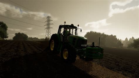 FS22LIVE 02 Kolonia Map La arat cu un 7430 john Deere semănam rapiță