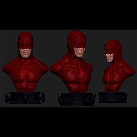 Fichier STL Buste classique de Daredevil Modèle à télécharger et à