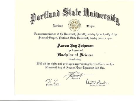 Psu Diploma Psychology