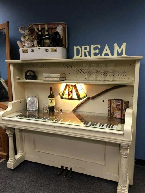 60 Best Repurposed Pianos Images On Pinterest Old Pianos Piano Bar