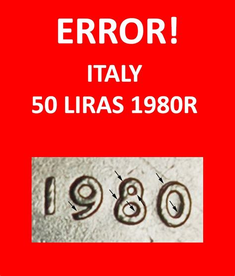 NUDE VULCAN ITALY LIRAS R ERROR MINT LUSTRE For Sale Buy Now Online