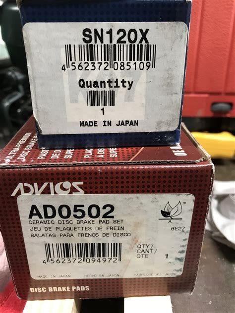RockAuto.com Advics Brake Pads | IH8MUD Forum