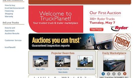 IronPlanet Launches TruckPlanet | For Construction Pros