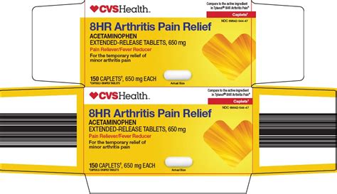 Dailymed 8hr Arthritis Pain Relief Acetaminophen Tablet Film Coated