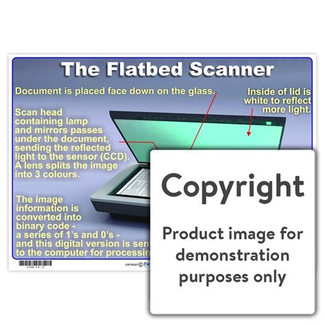 flatbed scanner depicta