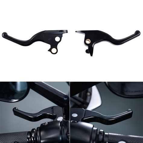 Cnc Short Levers 3 Finger Shorty Lever Fit For Harley H D